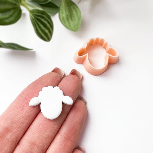 Sheep clay cutter for polymer clay earrings making or cookies