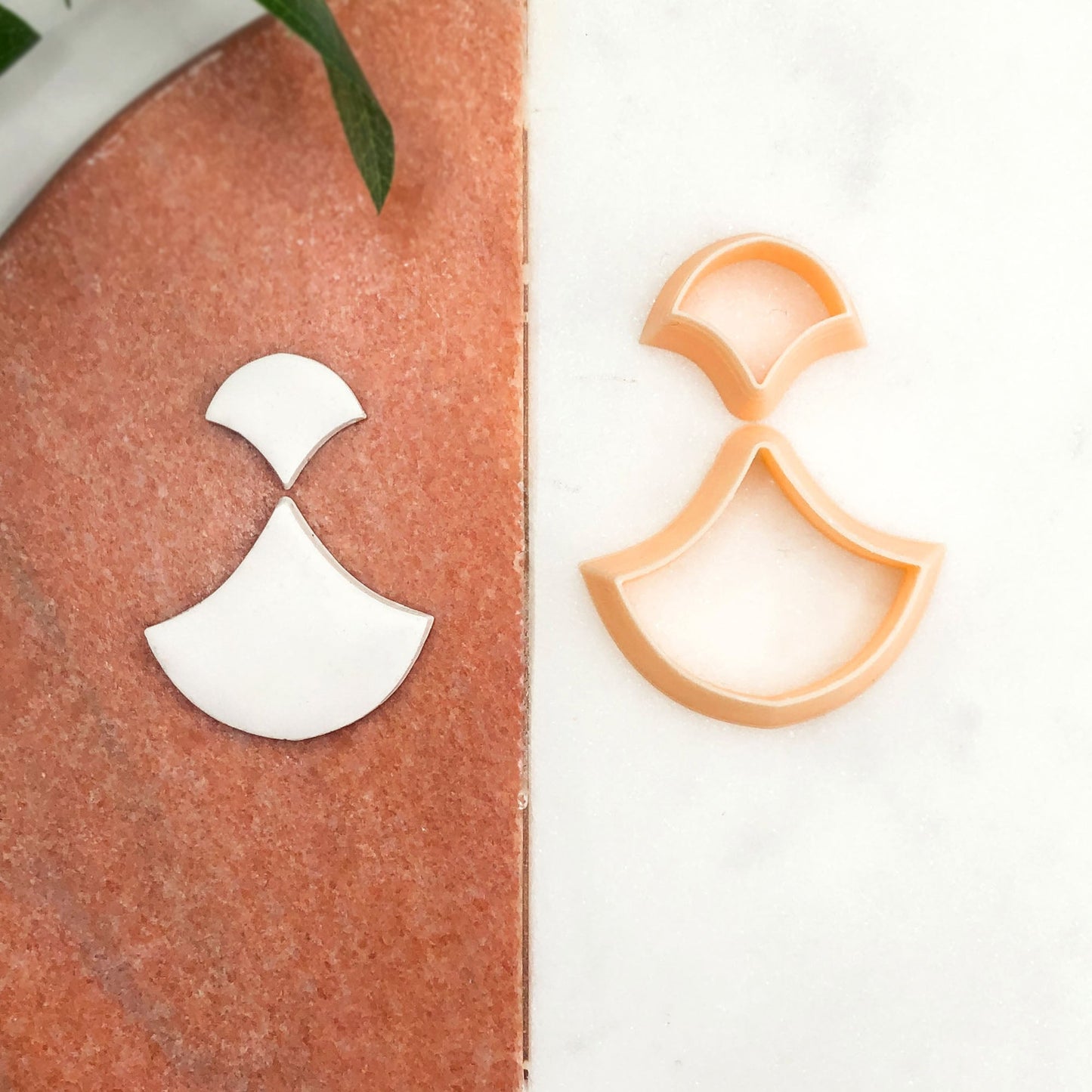 Shield crest clay cutter for jewellery makers and crafts