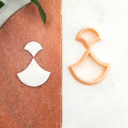 Shield crest clay cutter for jewellery makers and crafts