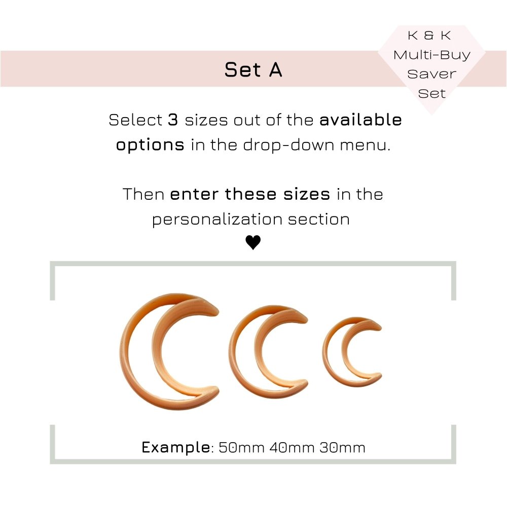 Skinny Moon Clay Cutter - 