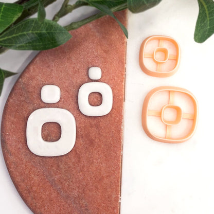 Soft Square Donut Clay Cutter - 