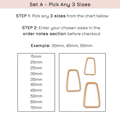 Tapered Rectangle Clay Cutter - 