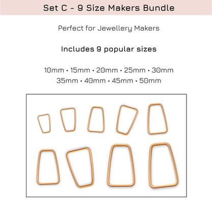 Tapered Rectangle Clay Cutter - 