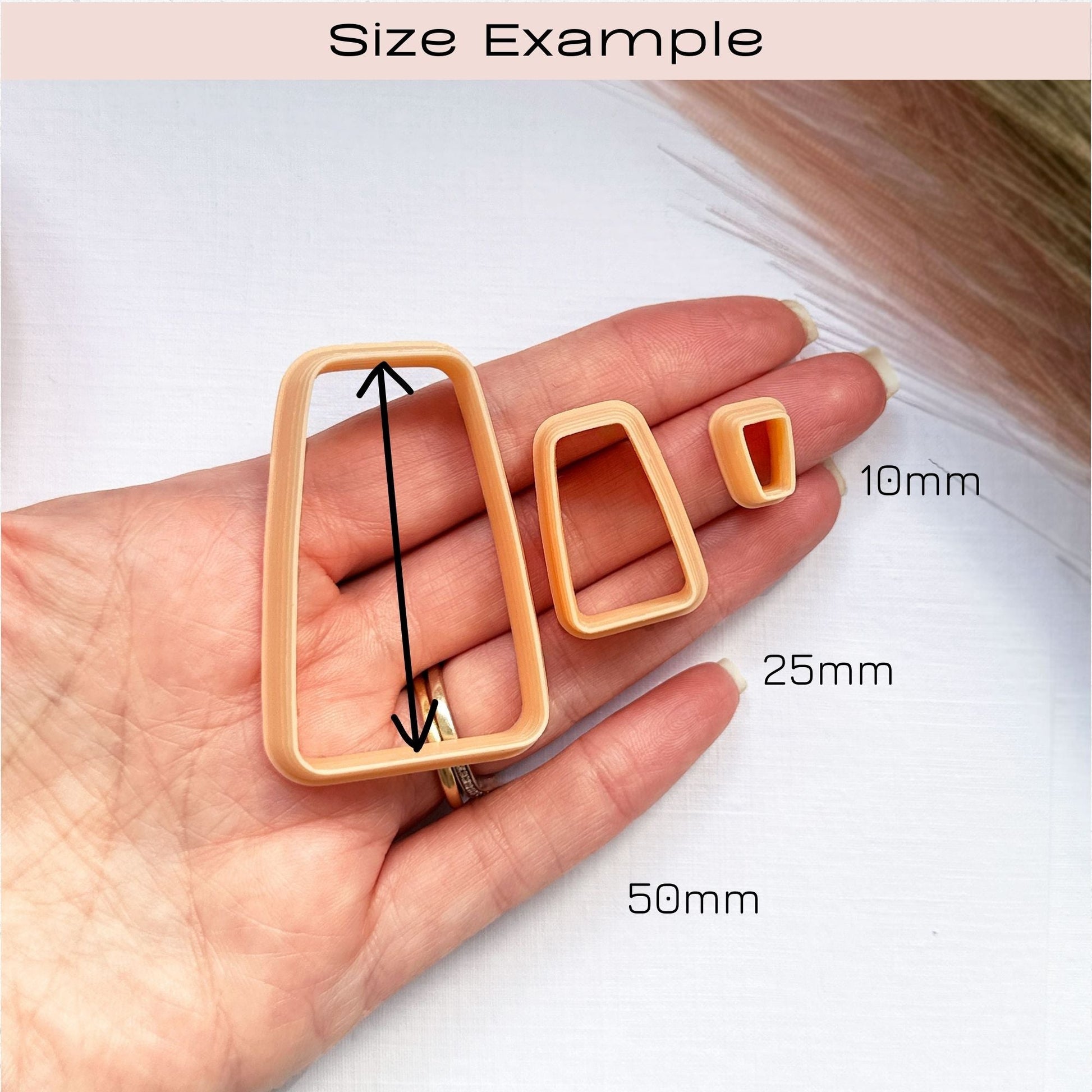 Tapered Rectangle Clay Cutter - 