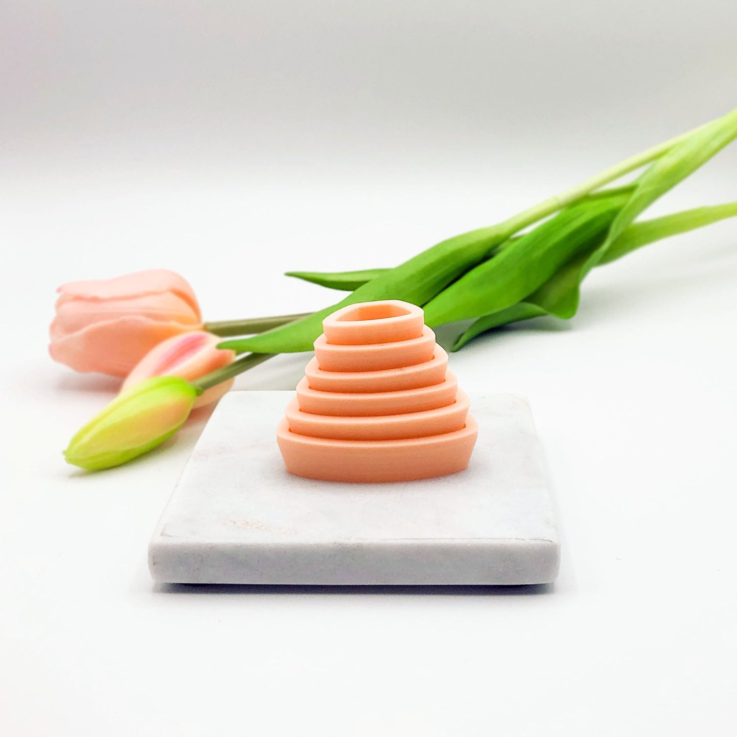 Trapezum clay cutter for use with polymer clay. perfect size for jewellery makers