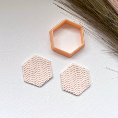 urban patterned texture stamp for polymer clay