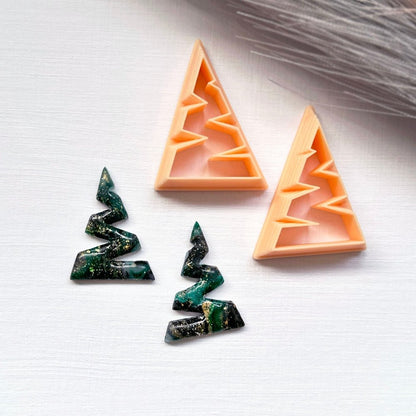 Zig - Zag Tree Clay Cutter - 