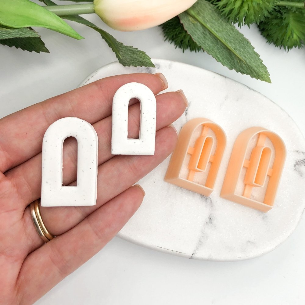 Arch Donut Clay Cutter | Window Cut Out -