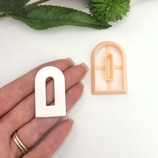 Arch Donut Clay Cutter | Window Cut Out - Kaly and Klay