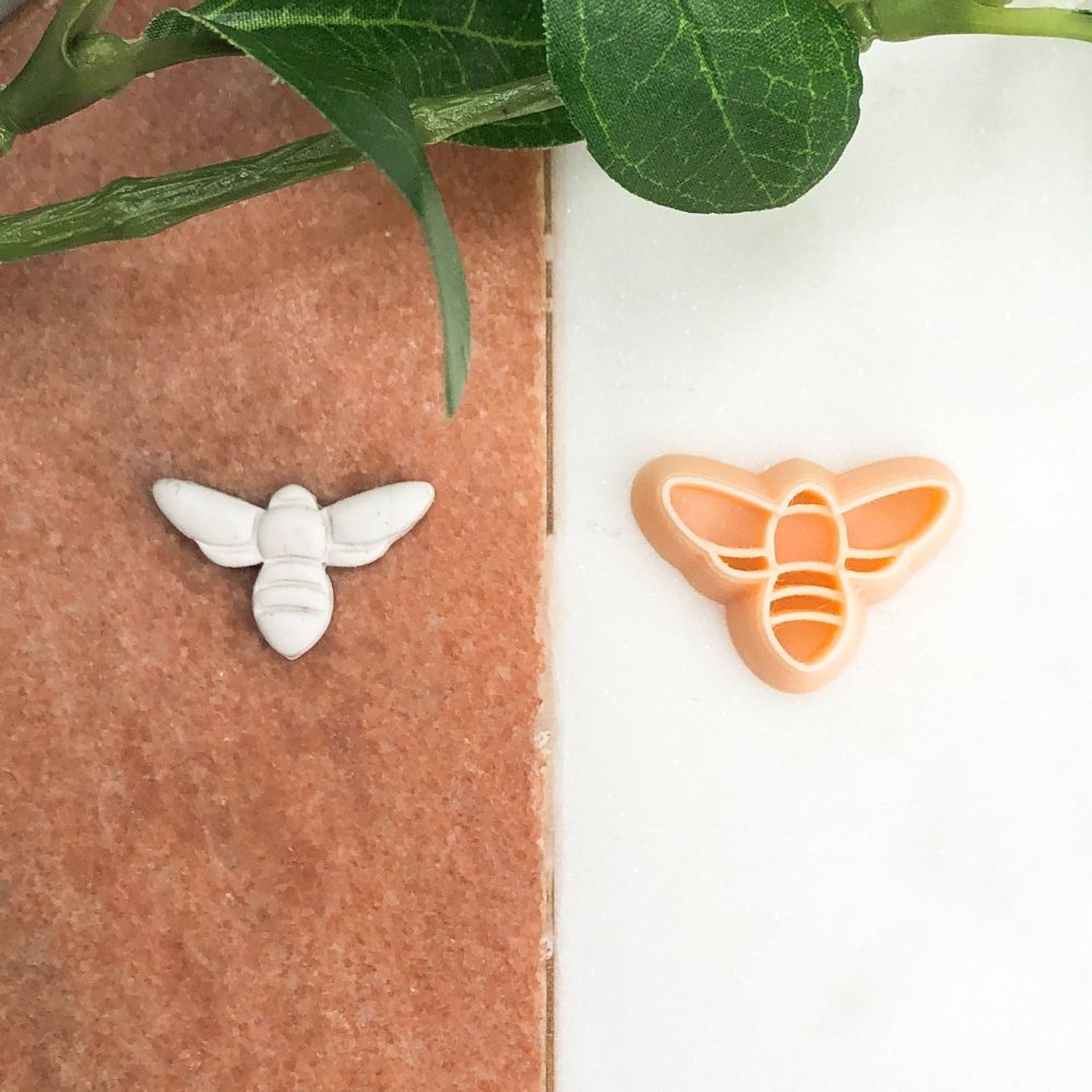 Bee Embossed Clay Cutter | Insects Animals -