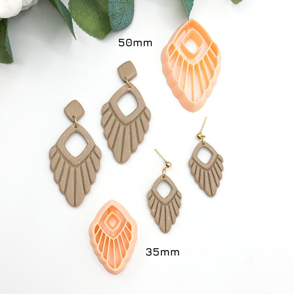 Boho Statement Tassel Embossed Cutter -