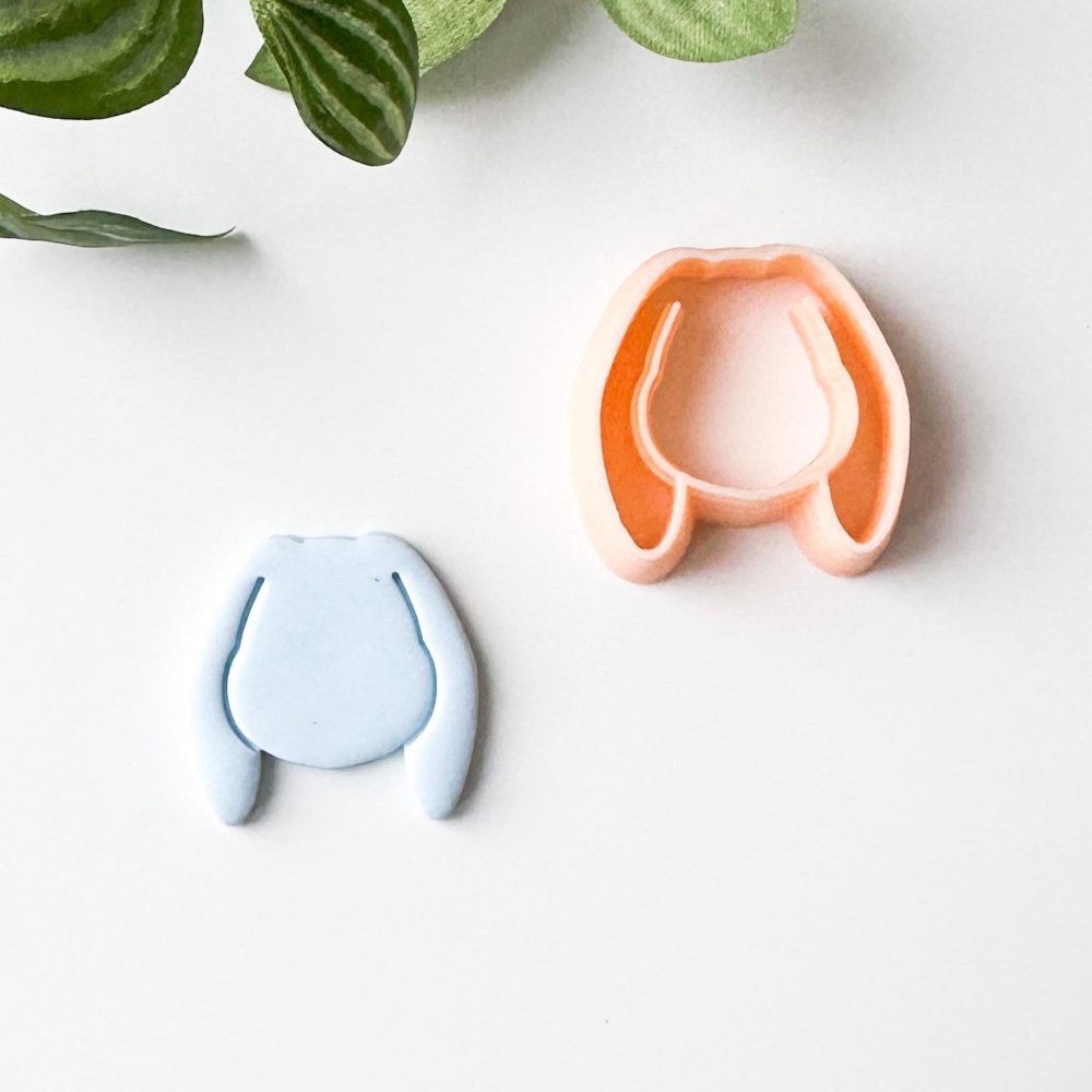 Bunny Polymer Clay Cutter | Cute Lop Ear Rabbit – Kaly and Klay