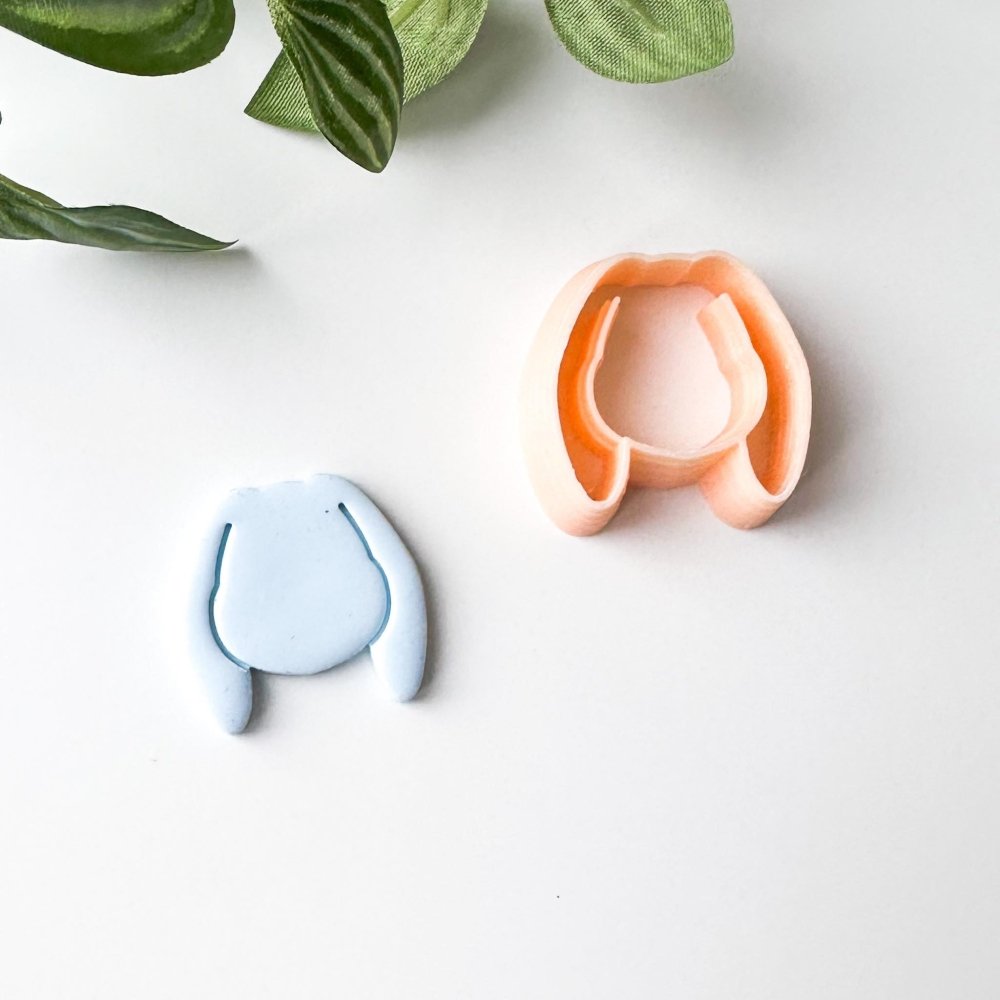 Bunny Polymer Clay Cutter | Cute Lop Ear Rabbit -