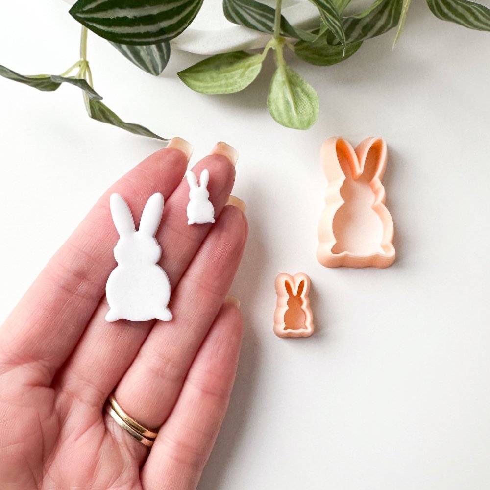 Bunny Rabbit Polymer Clay Cutter -