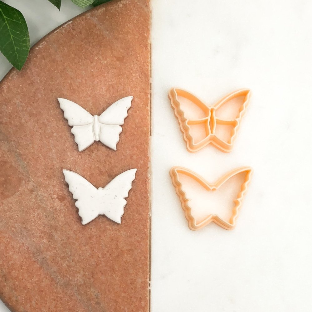 Butterfly Embossed Clay Cutter | Insects Animals -