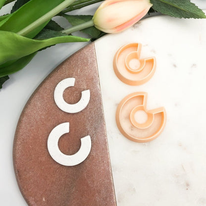 Circle Round Hoop Polymer Clay Cutter -