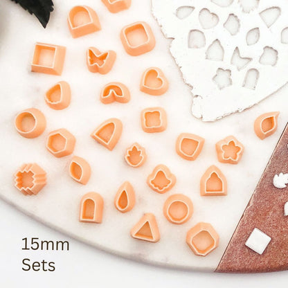 Clay Cutters Stud Size 15mm Small | Choose Your Set | Mix and Match Bundles -