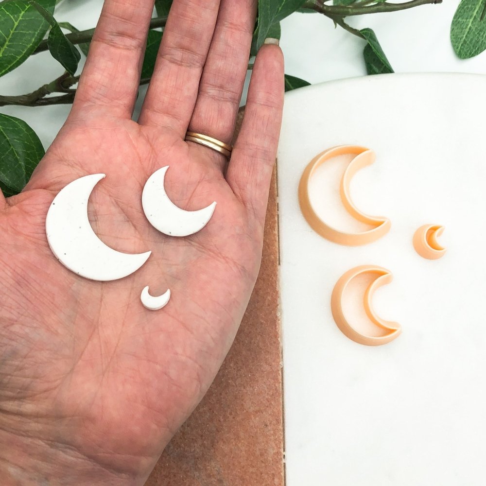 Crescent Moon Shape Clay Cutter -