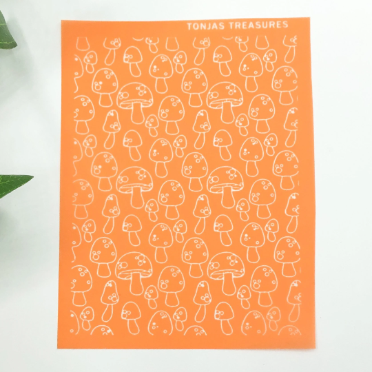 Toadstools | Mushrooms Silkscreen