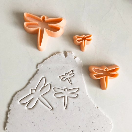 Dragonfly Clay Cutter | Insects Bugs Animals -