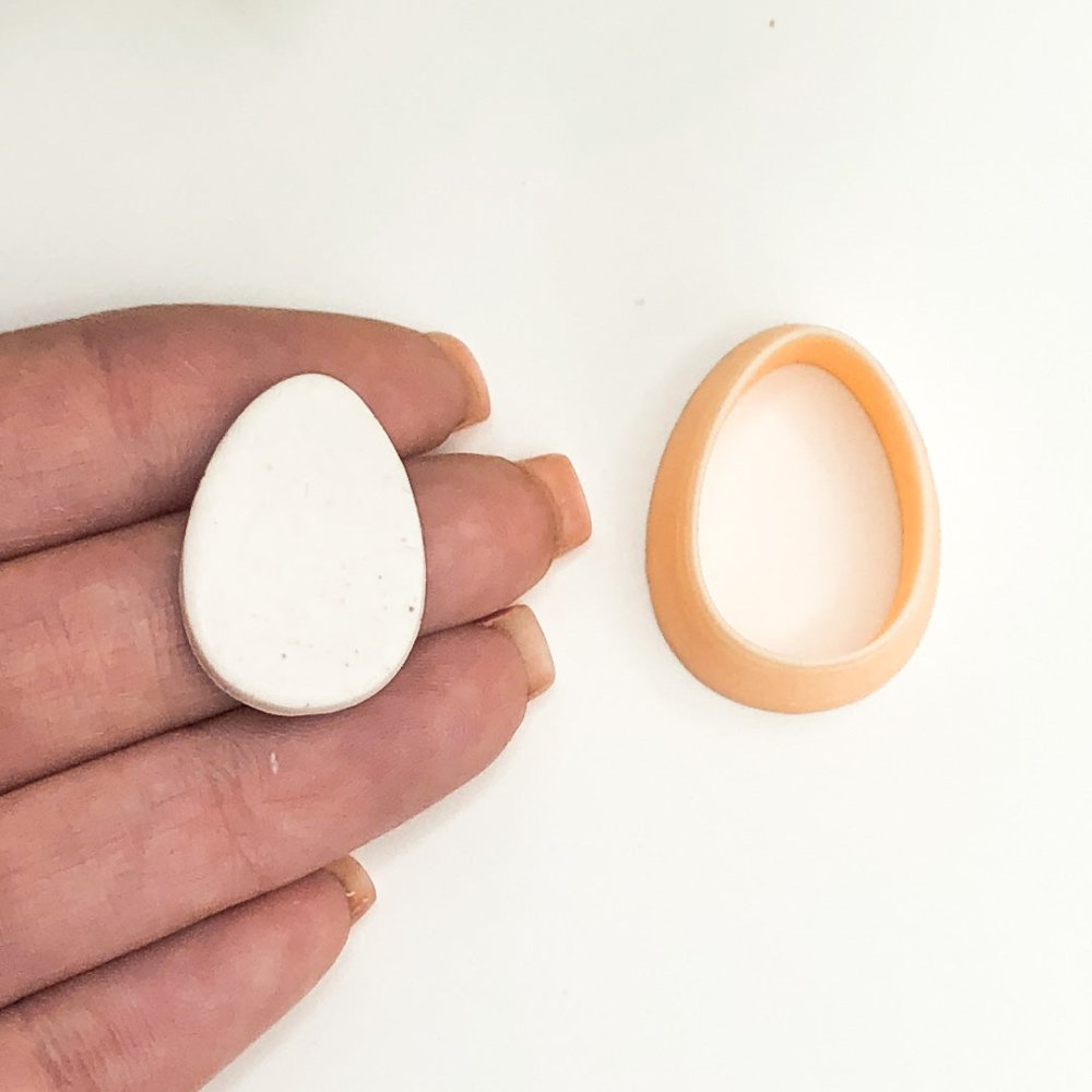 Egg Shape Clay Cutter -