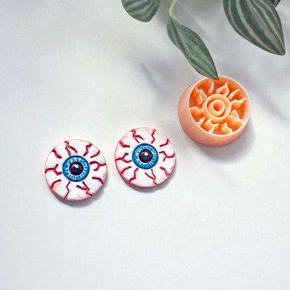 Eye Clay Cutter | Halloween Inspired Eyeball -