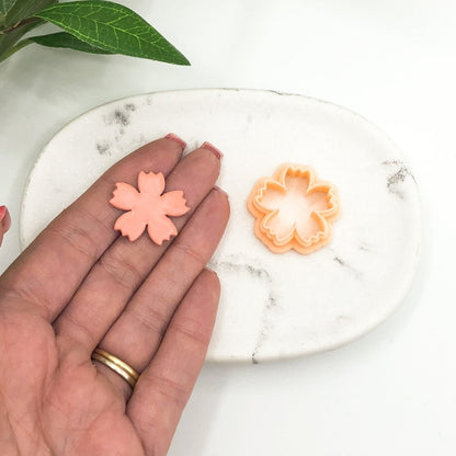Flower 5 Petal Carnation Clay Cutter -