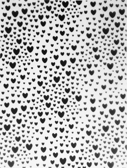 Flowing Hearts Silkscreen Stencil | Valentines -