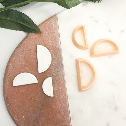 Half Circle Clay Cutter | Half Moon -