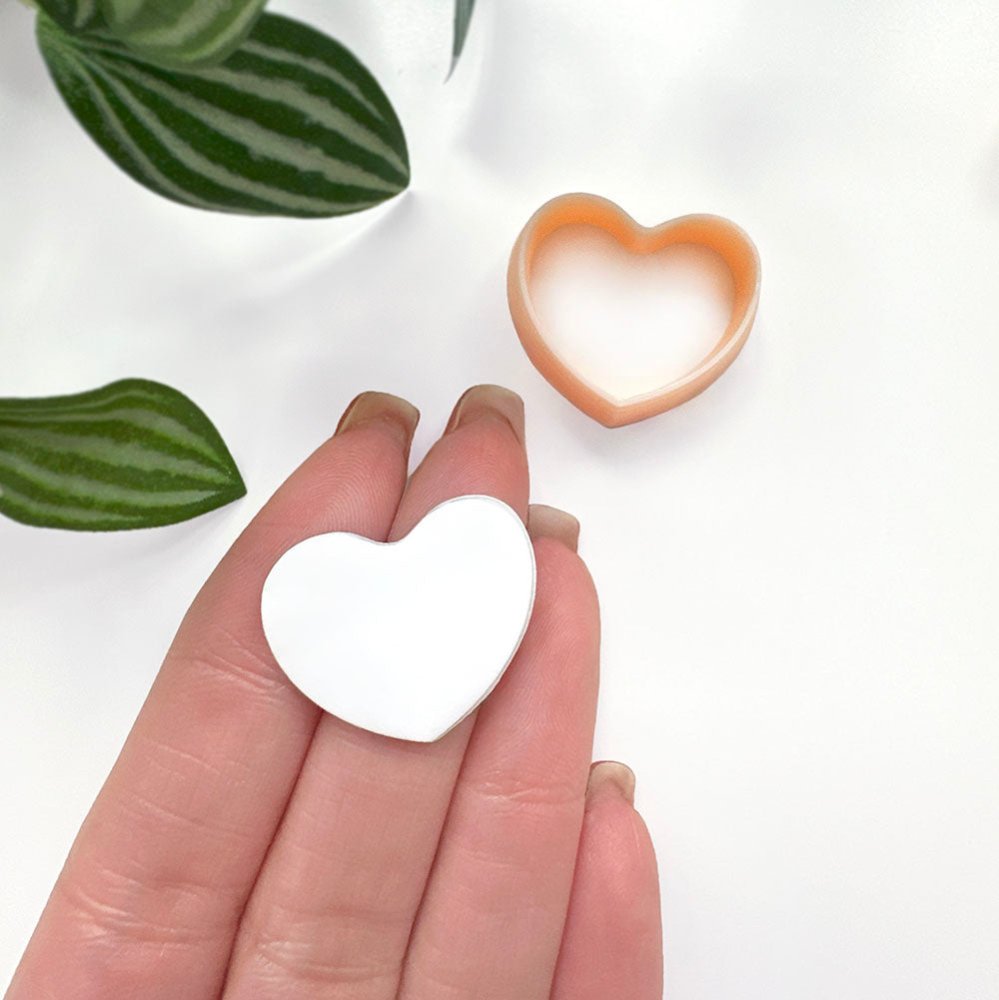 Heart Bubbled Clay Cutter | Valentines -