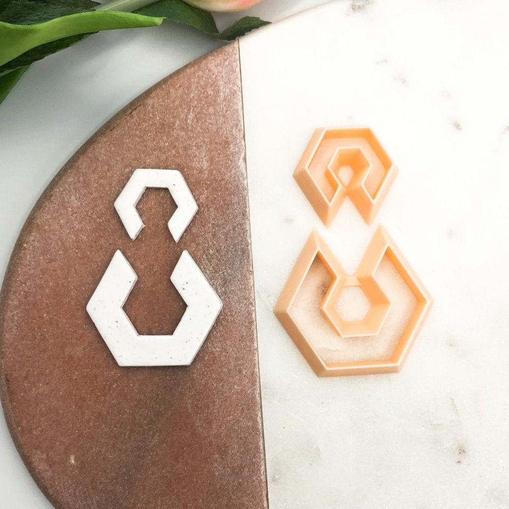 Hexagon Hoop Polymer Clay Cutter -