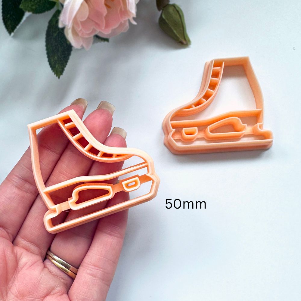 Ice Skate Boot Clay Cutter | Christmas Inspired -