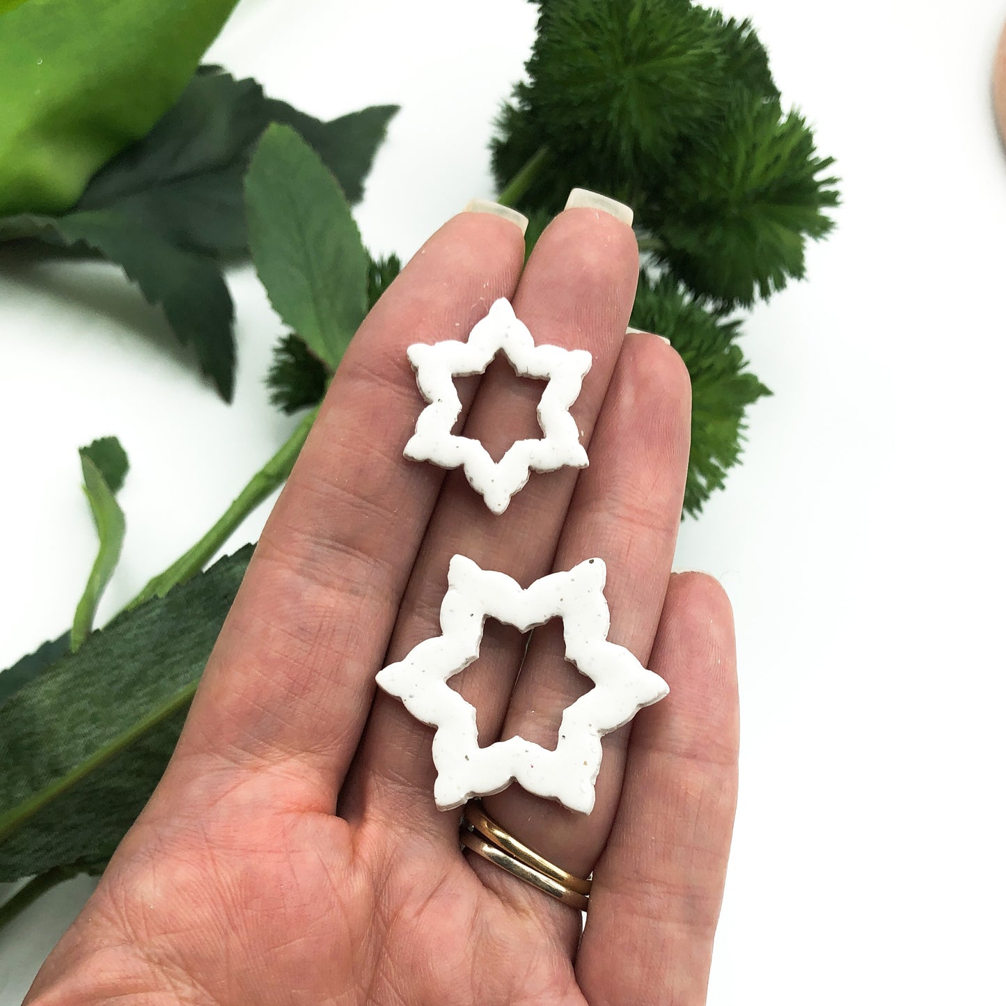 Snowflake Donut Clay Cutter