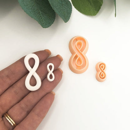 Infinity Symbol Polymer Clay Cutter | Valentines -