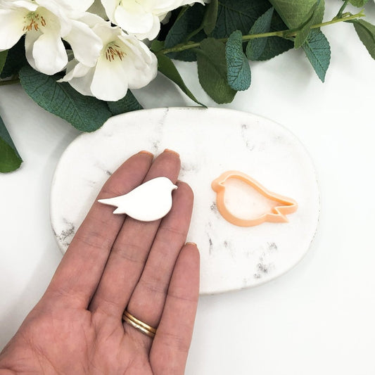 Little Love Bird Clay Cutter | Winter Robin -