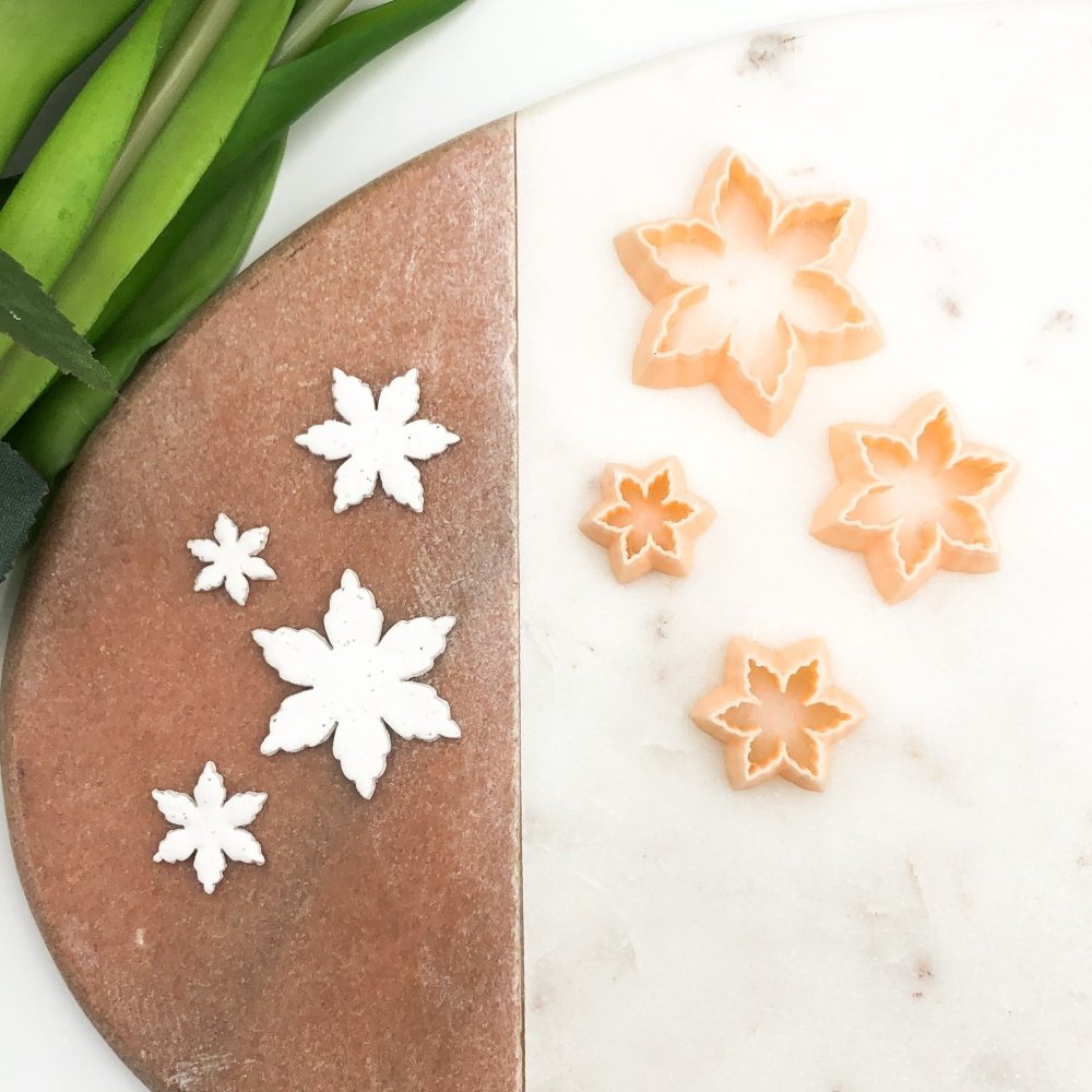 Snowflake Polymer Clay Cutter | Flower Petal -