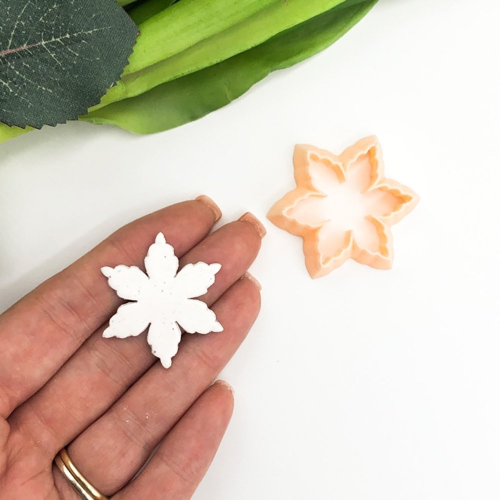 Snowflake Polymer Clay Cutter | Flower Petal -