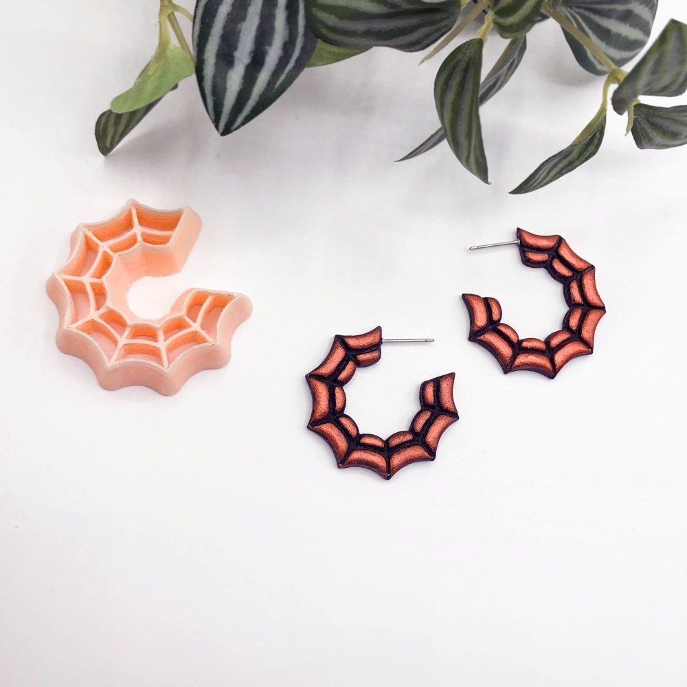 Spiderweb Hoop Clay Cutter | Spider Web -