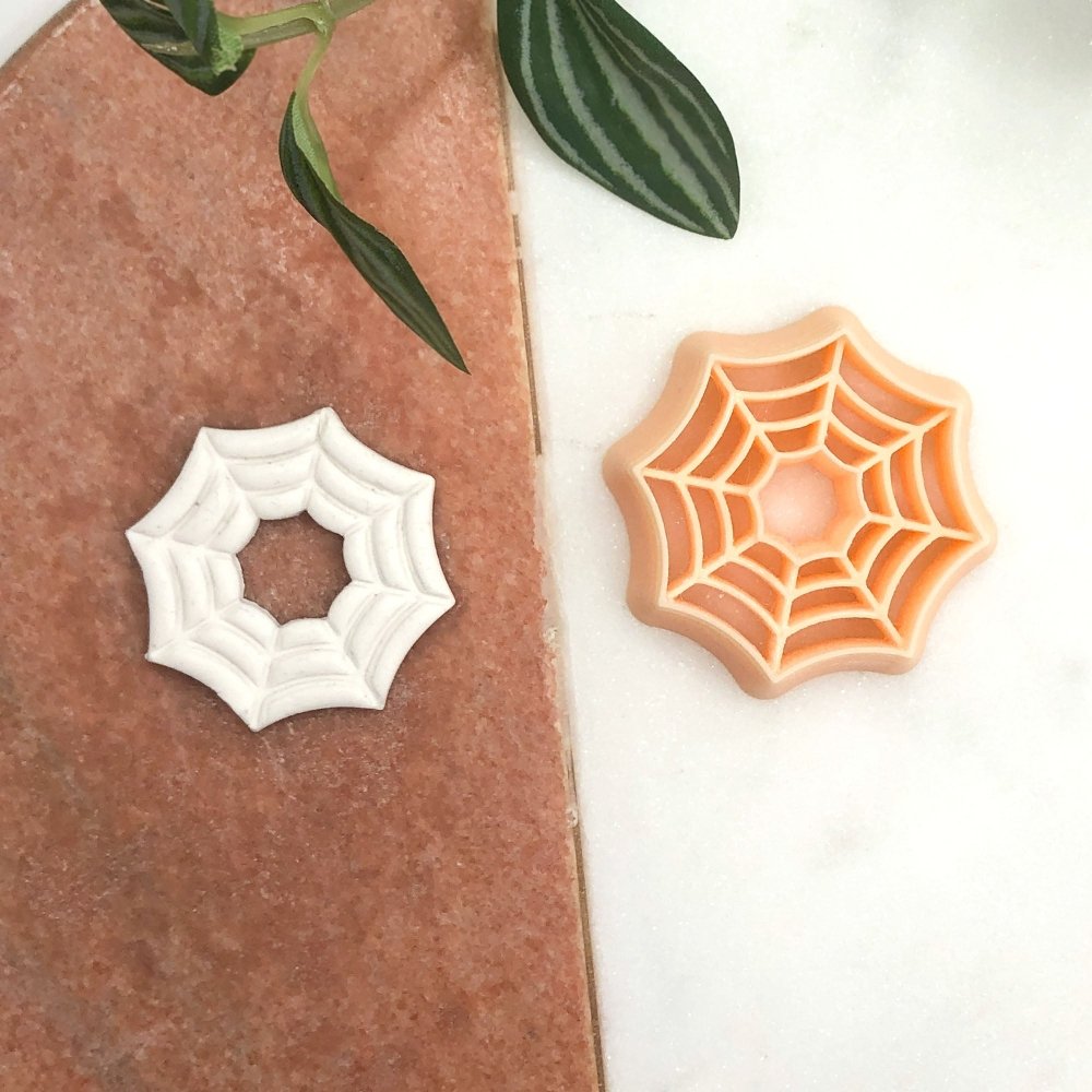 Spiderweb Polymer Clay Cutter | Donut Spider Web -