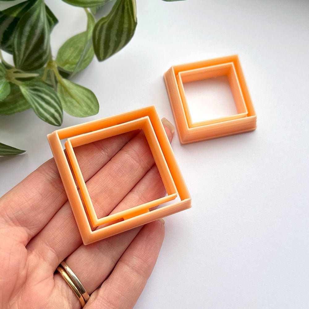 Square Frame | Border Polymer Clay Cutter -