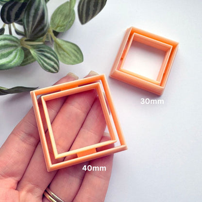 Square Frame | Border Polymer Clay Cutter -