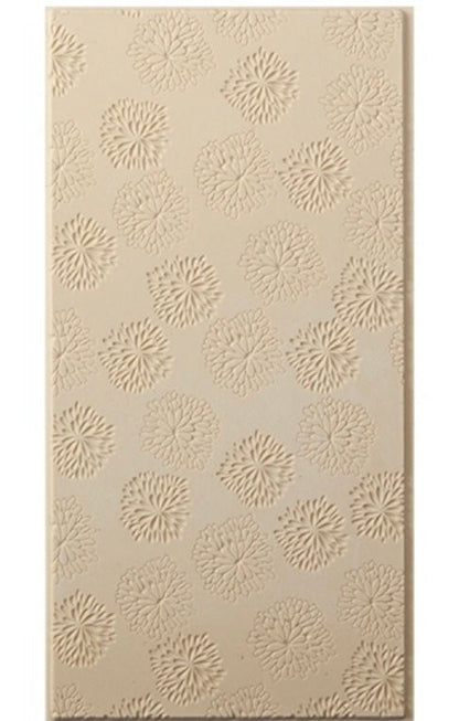 Texture Mat Mome Raths Embossed Flower Tile | Cool Tools US Rubber Stamp -