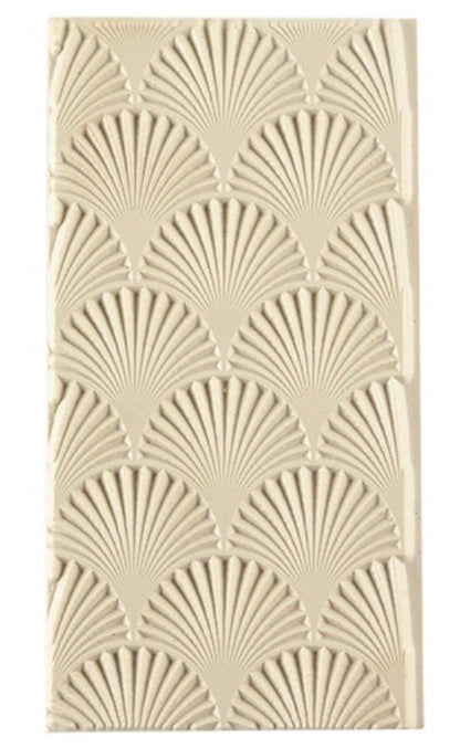 Texture Tile Mat Fan-Tastic | Cool Tools US Embossing Rubber Stamp -
