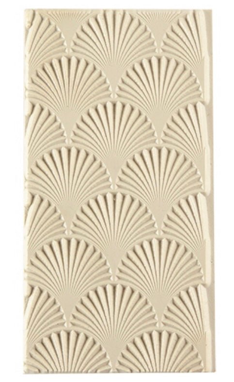 Texture Tile Mat Fan-Tastic | Cool Tools US Embossing Rubber Stamp -