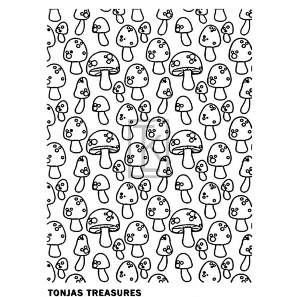 Toadstools | Mushrooms Silkscreen -