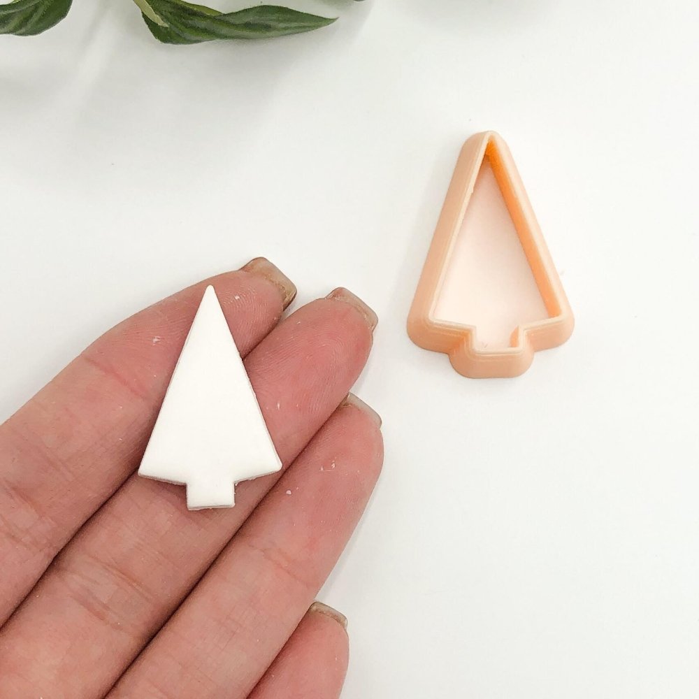 Triangle Tree Clay Cutter | Christmas -