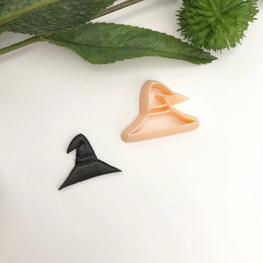 Witches Hat Clay Cutter | Embossed Inner Stamp | Halloween -