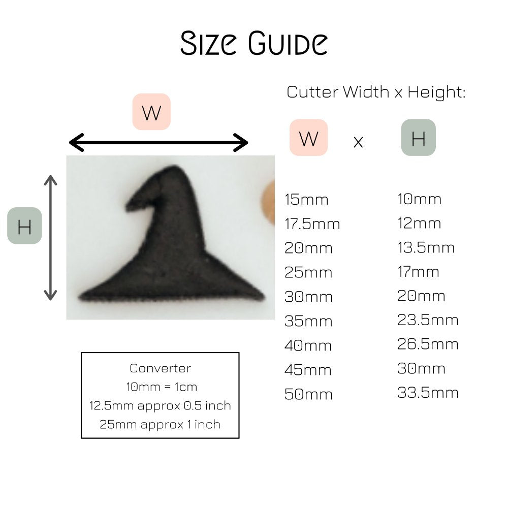 Witches Hat Clay Cutter | Halloween -